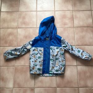 Eddie Bauer Kids' Jacket StormRepel water-resistant Camping Theme -size 4T